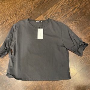 ZARA NWT SLUB SHIRT